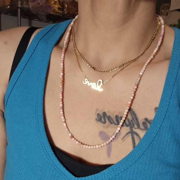 Jewelry - Pink Opal Necklace